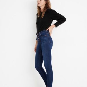NWT Madewell 9”  skinny jeans in Julie wash sz 29